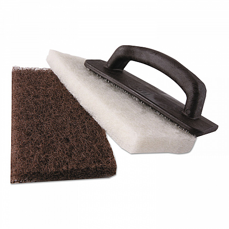 Doodlebug Handblock Pad Holder Kit, 4.63 x 10, Brown, 1 Holder and 2 Pads/Kit, 4 Kits/Carton (08548)