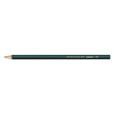 Prismacolor Scholar Graphite Pencil Set, 2 mm, Assorted Lead Hardness Ratings, Black Lead, Dark Green Barrel, 4/Set (2502)