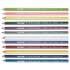 Prismacolor Scholar Colored Pencil Set, 3 mm, 2B (#2), Assorted Lead/Barrel Colors, Dozen (92804)