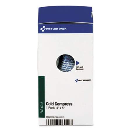 First Aid Only SmartCompliance Instant Cold Compress, 5" x 4" (FAE6012)