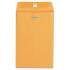Universal Kraft Clasp Envelope, #55, Square, Clasp/Gummed Closure, 6 x 9, Brown Kraft, 100/Box (35260)
