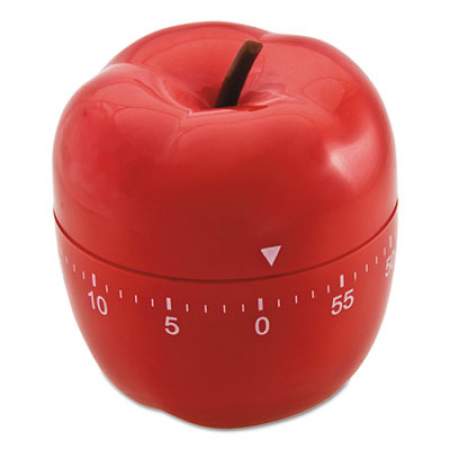 Baumgartens Shaped Timer, 4" dia., Red Apple (77042)