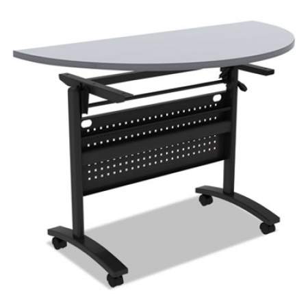 Alera Valencia Flip Training Table Base, Modesty Panel, 28.5 x 19.75 x 28.5, Black (VA734836BK)