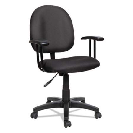 Alera Essentia Series Swivel Task Chair, Supports Up to 275 lb, 17.71" to 22.44" Seat Height, Black (VT48FA10B)