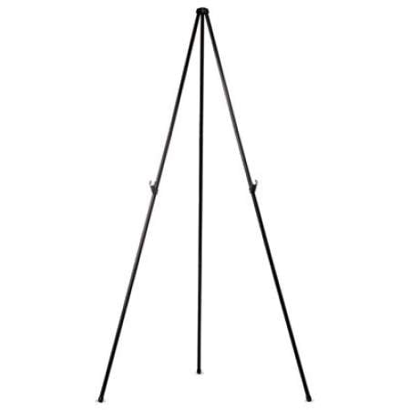 MasterVision Instant Easel, 61 1/2", Black, Steel, Heavy-Duty (FLX10201MV)