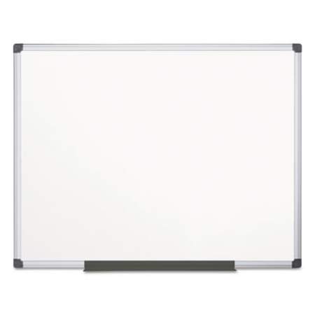 MasterVision Value Melamine Dry Erase Board, 48 x 72, White, Aluminum Frame (MA2712170MV)