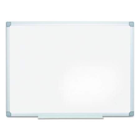 MasterVision Earth Easy-Clean Dry Erase Board, White/Silver, 36x48 (MA0500790)