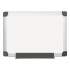 MasterVision Value Melamine Dry Erase Board, 18 x 24, White, Aluminum Frame (MA0212170MV)