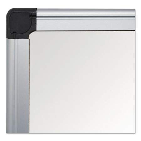 MasterVision Value Melamine Dry Erase Board, 48 x 96, White, Aluminum Frame (MA2112170MV)