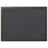 MasterVision Designer Fabric Bulletin Board, 24 x 18, Black Fabric/Black Frame (FB0471168)