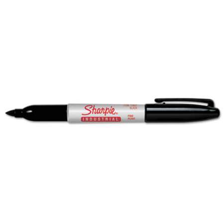 Sharpie Industrial Permanent Marker, Fine Bullet Tip, Black, Dozen (13601)