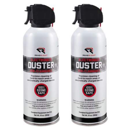Read Right OfficeDuster Air Duster, 10 oz Can (RR3507)