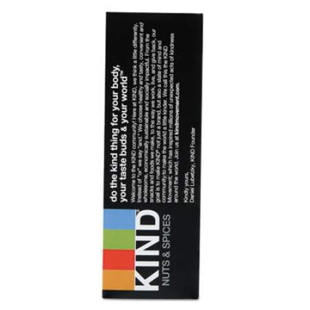 KIND Nuts and Spices Bar, Dark Chocolate Almond Mint, 1.4 oz Bar, 12/Box (19988)