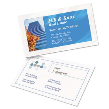 Avery True Print Clean Edge Business Cards, Inkjet, 2 x 3.5, Glossy White, 200 Cards, 10 Cards Sheet, 20 Sheets/Pack (8859)