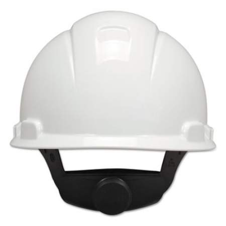 3M H-700 Series Hard Hat with 4 Point Ratchet Suspension Vented White H701V 