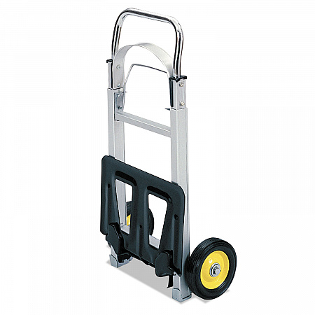 HideAway Aluminum Hand Truck, 250 lb Capacity, 15.5 x 16.5 x 43.5, Aluminum (4061)