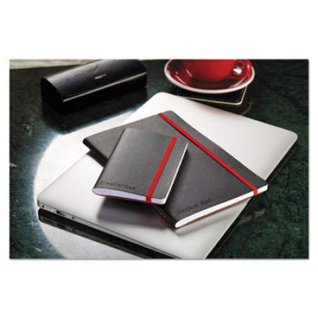 Black n' Red Black Soft Cover Notebook, 1 Subject, Wide/Legal Rule, Black Cover, 8.25 x 5.75, 71 Sheets (400065000)