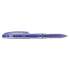 Pilot FriXion Point Erasable Gel Pen, Stick, Extra-Fine 0.5 mm, Blue Ink, Blue Barrel (31574)