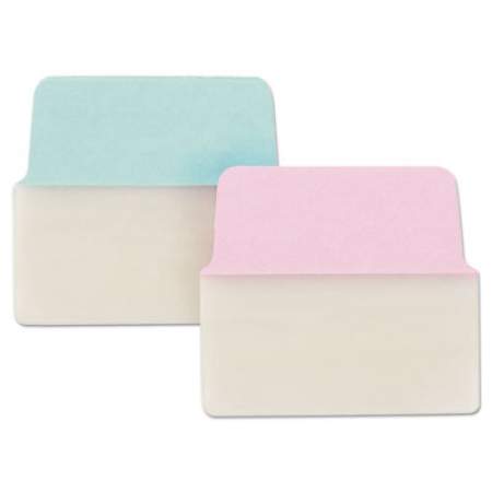 Avery Ultra Tabs Repositionable Big Tabs, 1/5-Cut Tabs, Assorted Pastels, 2" Wide, 20/Pack (74766)