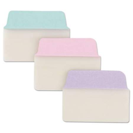 Avery Ultra Tabs Repositionable Standard Tabs, 1/5-Cut Tabs, Assorted Pastels, 2" Wide, 48/Pack (74758)