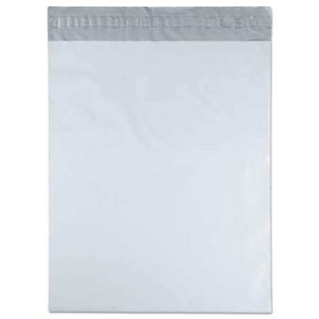 Quality Park Redi-Strip Poly Mailer, #5 1/2, Square Flap, Redi-Strip Closure, 14 x 17, White, 100/Pack (46200)