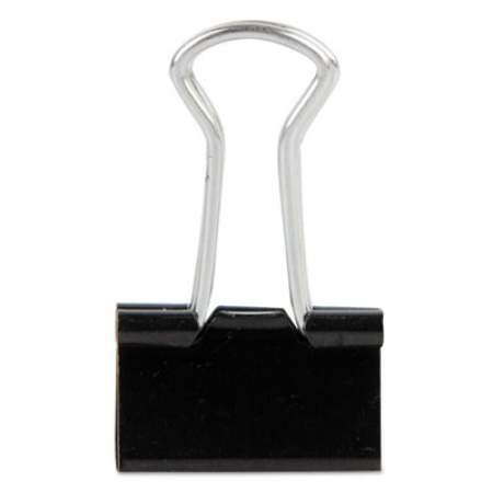 Universal Binder Clips in Zip-Seal Bag, Mini, Black/Silver, 144/Pack (10199VP)