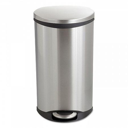 Step-On Medical Receptacle, 7.5 gal, Steel, Stainless Steel (9902SS)