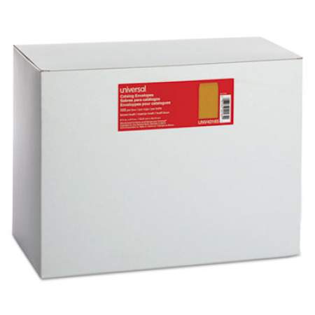 Universal Catalog Envelope, #1 3/4, Square Flap, Gummed Closure, 6.5 x 9.5, Brown Kraft, 500/Box (40165)