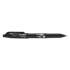 Pilot FriXion Ball Erasable Gel Pen, Stick, Fine 0.7 mm, Black Ink, Black Barrel (31550)