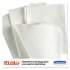 WypAll X60 Cloths, 1/4 Fold, 12 1/2 x 10, White, 70/Pack, 8 Packs/Carton (41083)