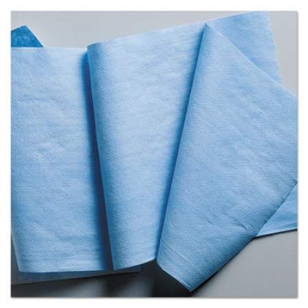 WypAll X70 Cloths, Jumbo Roll, 12 1/2 x 13 2/5, Blue, 870/Roll (41611)