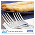 1/8-Fold Dinner Napkins, 2-Ply, 17 x 14.63, White, 300/Pack, 10 Packs/Carton (98200)