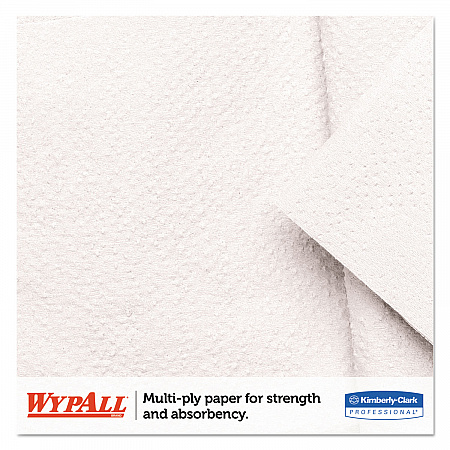 L20 Towels, POP-UP Box, 4-Ply, 9.1 x 16.8, Unscented, White, 88/Box, 10 Boxes/Carton (47044)
