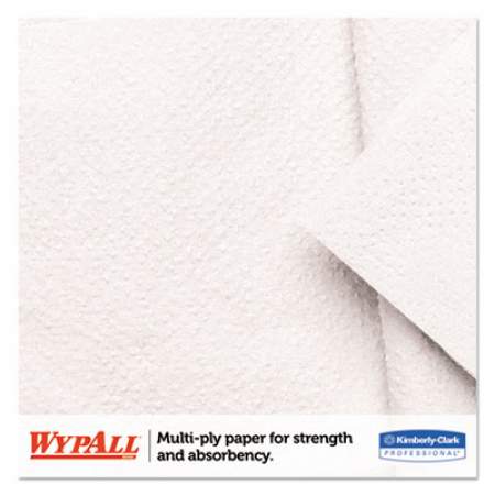 WypAll L20 Towels, Brag Box, 12 1/2 x 16 4/5, Multi-Ply, White, 176/Box (34607)