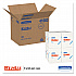 General Clean X60 Cloths, 1/4 Fold, 12.5 x 10, White, 70/Pack, 8 Packs/Carton (41083)