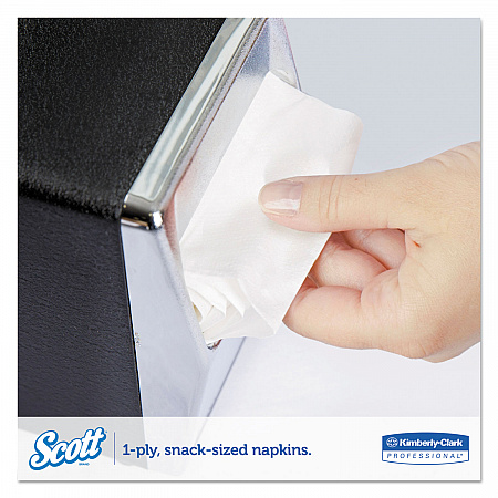 Low-Fold Dispenser Napkins, 1-Ply, 12 x 7, White, 250/Pack, 32 Packs/Carton (98720)