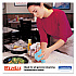 X70 Foodservice Towels, 1/4 Fold, 12.5 x 23.5, Unscented, Blue, 300/Carton (05927)
