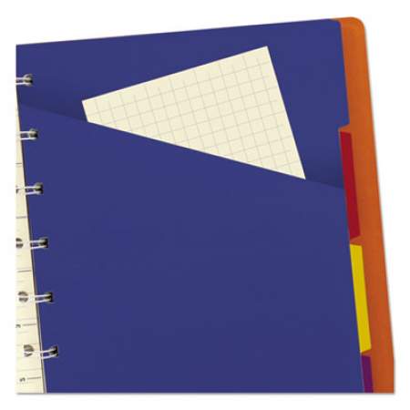 Filofax Notebook, 1 Subject, Medium/College Rule, Orange Cover, 8.25 x 5.81, 112 Sheets (B115010U)