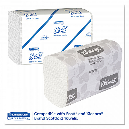 Windows Scottfold Compact Towel Dispenser, 10.6 x 4.75 x 9, Stainless Steel (09216)