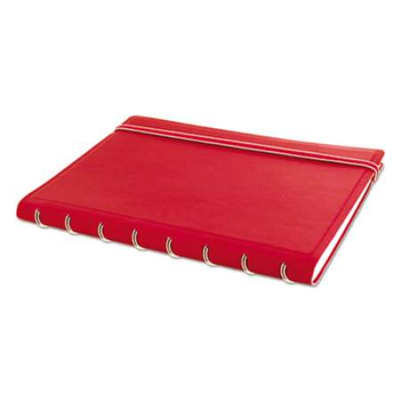 Filofax Notebook, 1 Subject, Medium/College Rule, Red Cover, 8.25 x 5.81, 112 Sheets (B115008U)