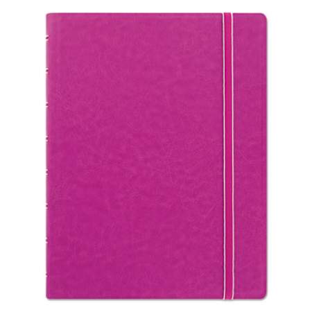Filofax Notebook, 1 Subject, Medium/College Rule, Fuchsia Cover, 8.25 x 5.81, 112 Sheets (B115011U)