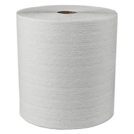 Scott Essential Plus Hard Roll Towels, 1.5" Core, 8" x 600 ft, White, 6 Rolls/Carton (11090)
