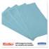 WypAll X70 Foodservice Towels, 1/4 Fold, 12 1/2 x 23 1/2, Blue, 300/Carton (05927)