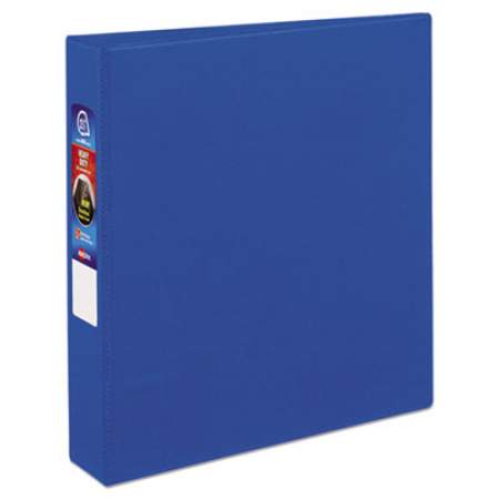Avery Heavy-Duty Non-View Binder with DuraHinge and One Touch EZD Rings, 3 Rings, 1.5" Capacity, 11 x 8.5, Blue (79885)