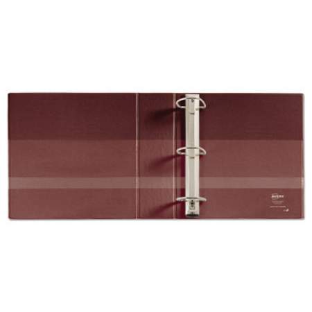 Avery Heavy-Duty Non-View Binder with DuraHinge and Locking One Touch EZD Rings, 3 Rings, 3" Capacity, 11 x 8.5, Maroon (79363)