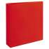 Avery Heavy-Duty View Binder with DuraHinge and One Touch EZD Rings, 3 Rings, 2" Capacity, 11 x 8.5, Red (79225)
