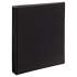 Avery Heavy-Duty View Binder with DuraHinge and One Touch EZD Rings, 3 Rings, 1" Capacity, 11 x 8.5, Black (79699)