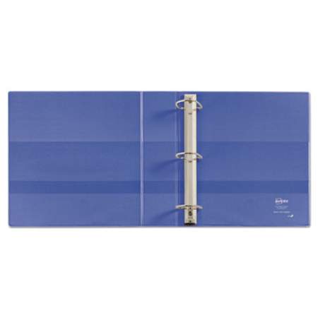 Avery Heavy-Duty View Binder with DuraHinge and One Touch EZD Rings, 3 Rings, 2" Capacity, 11 x 8.5, Periwinkle (17597)