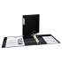 Avery Durable Non-View Binder with DuraHinge and EZD Rings, 3 Rings, 3" Capacity, 11 x 8.5, Black, (8702) (08702)