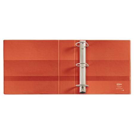 Avery Heavy-Duty View Binder with DuraHinge and Locking One Touch EZD Rings, 3 Rings, 3" Capacity, 11 x 8.5, Orange (17556)